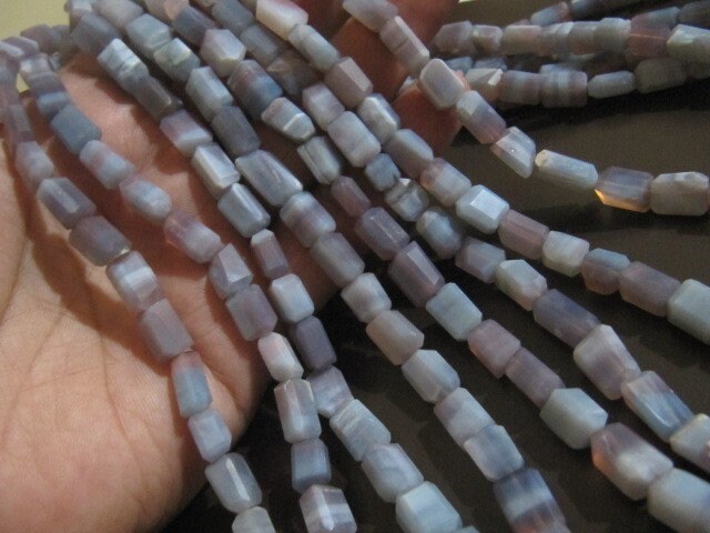 Natural Lavender Blue Opal Nugget Tumbled 9-10mm beads Jewelry Making Gemstone Beads Strand 8 inch Long Wholesale Prices