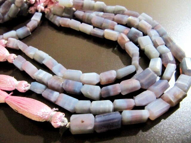 Natural Lavender Blue Opal Nugget Tumbled 9-10mm beads Jewelry Making Gemstone Beads Strand 8 inch Long Wholesale Prices