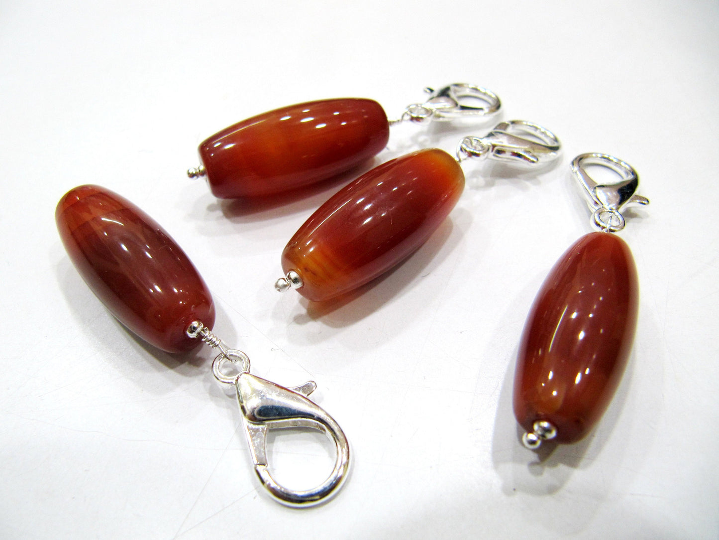 Natural Gemstone Pet Charms Pendants Animal Crystal Healing Charms 20 to 25mm Designer Pendants Sold Per Piece