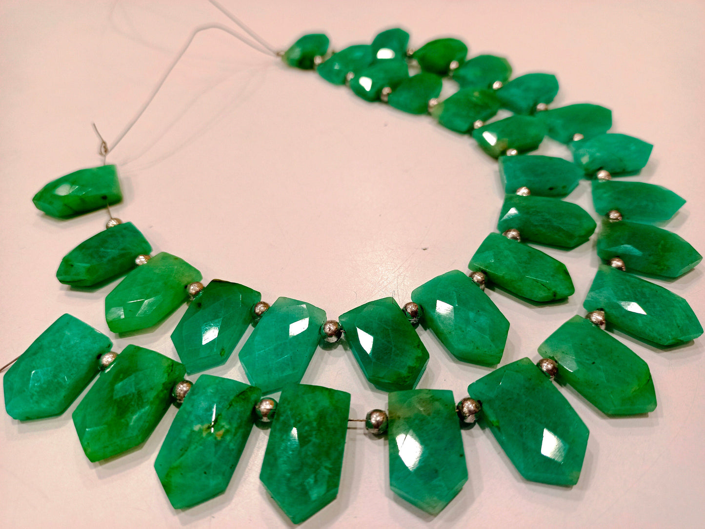 Natural Amazonite 18to20mm Arrowhead knife Shape Briolette Beads Sold Per strand 9 Inches Long Great Quality Beads
