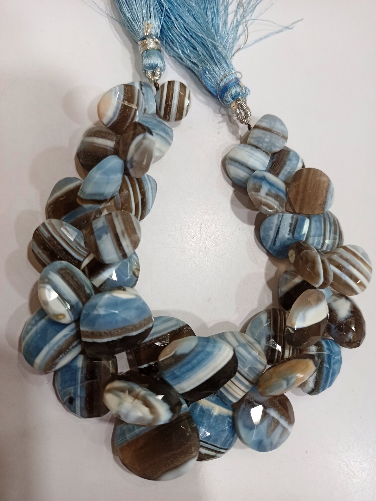 Natural Boulder Opal Heart Shape 12 to 18mm Beads Sold per strand 8 Inches long Great Quality Beads