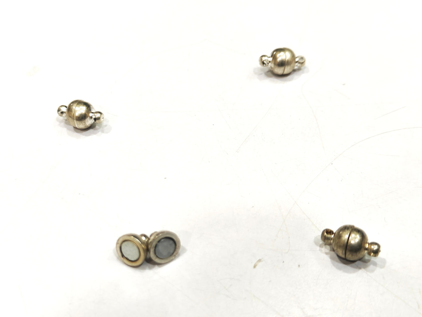 Magnetic Jewelry Clasp Necklace Bracelet Lock Round Oval Capsule Hamburger Shape Choose style