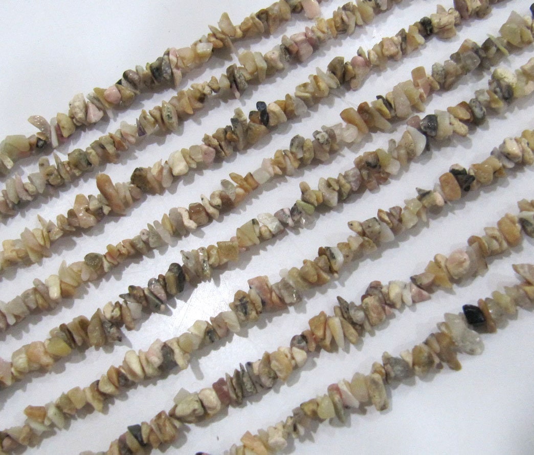 Natural Australian Opal Irregular Chip Gravel Uncut Nugget 4mm To 8mm Multi Color Jewelry Making Beads Strand 34 Inches Long Sold Per Strand
