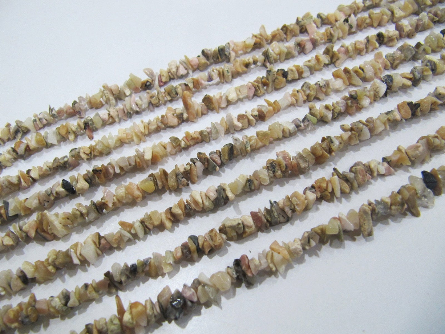 Natural Australian Opal Irregular Chip Gravel Uncut Nugget 4mm To 8mm Multi Color Jewelry Making Beads Strand 34 Inches Long Sold Per Strand
