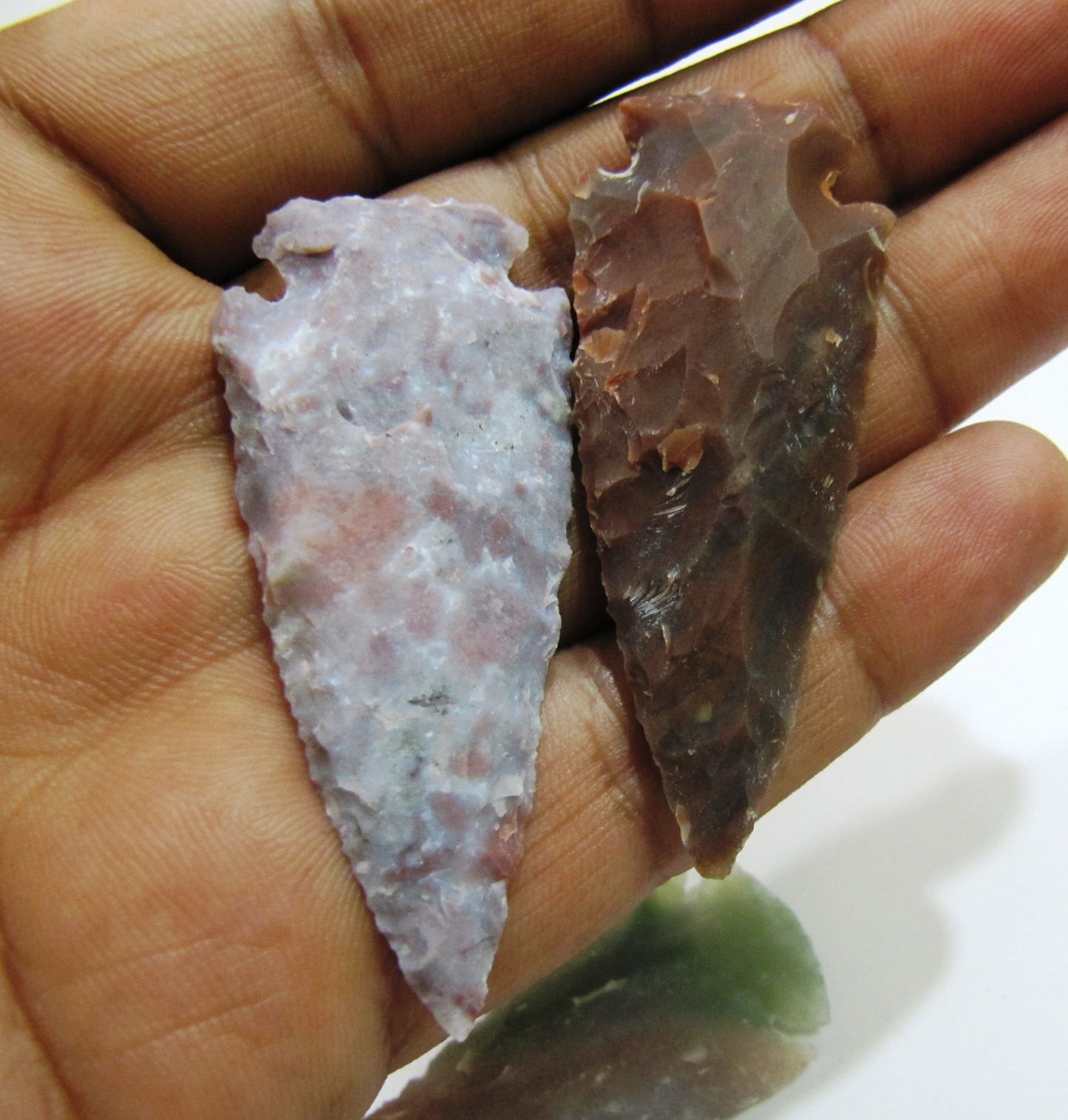 5 Pcs Set Natural BIG Jasper Arrowheads bird Points 2to2.5 inches or jasper arrowheads arts crafts scout projects jewelry design