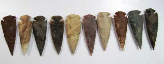 Natural Big Jasper Arrowhead bird Points  jasper arrowheads arts crafts scout projects jewelry design sold per piece