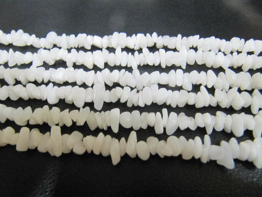 Natural White Agate Uncut Free shape Chip Beads 4mm-8mm Graduated best Quality Beads Strand 34inch Long Jewelry making uncut gemstone