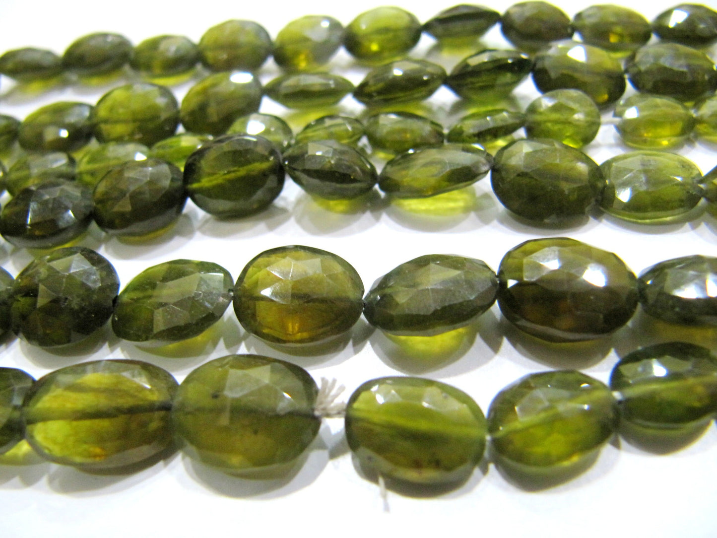 Natural Vessonite Garnet Oval Briolette Beads Size 6x8mm to 10x14mm Strand 4 inches  sold per Strand Rare Gemstones High Quality Beads