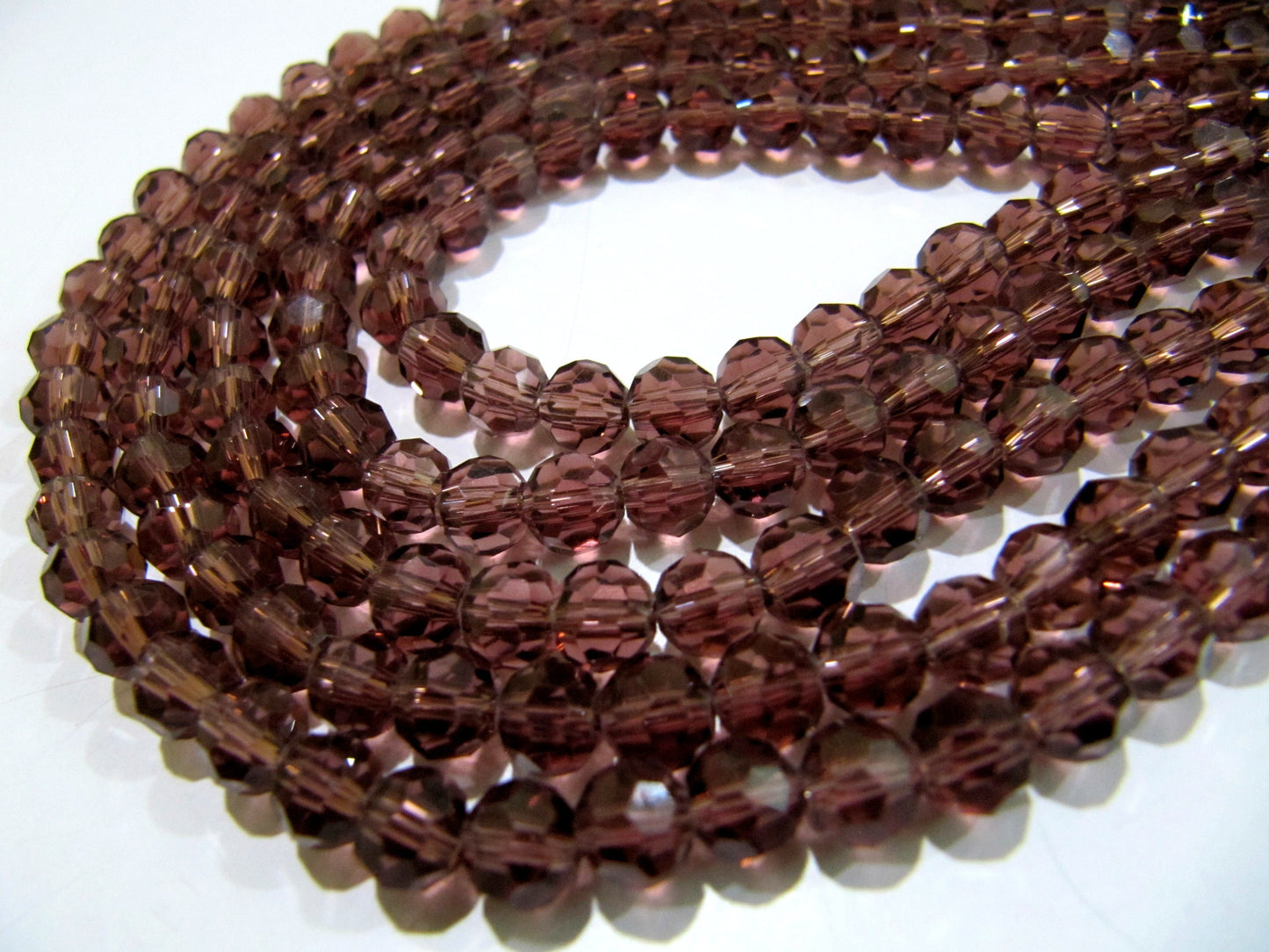 Garnet Color Hydro Quartz Rondelle Micro Faceted 6mm Size Beads  Approx. 150 Beads per Strand Jewelry Beads in Wholesale Price