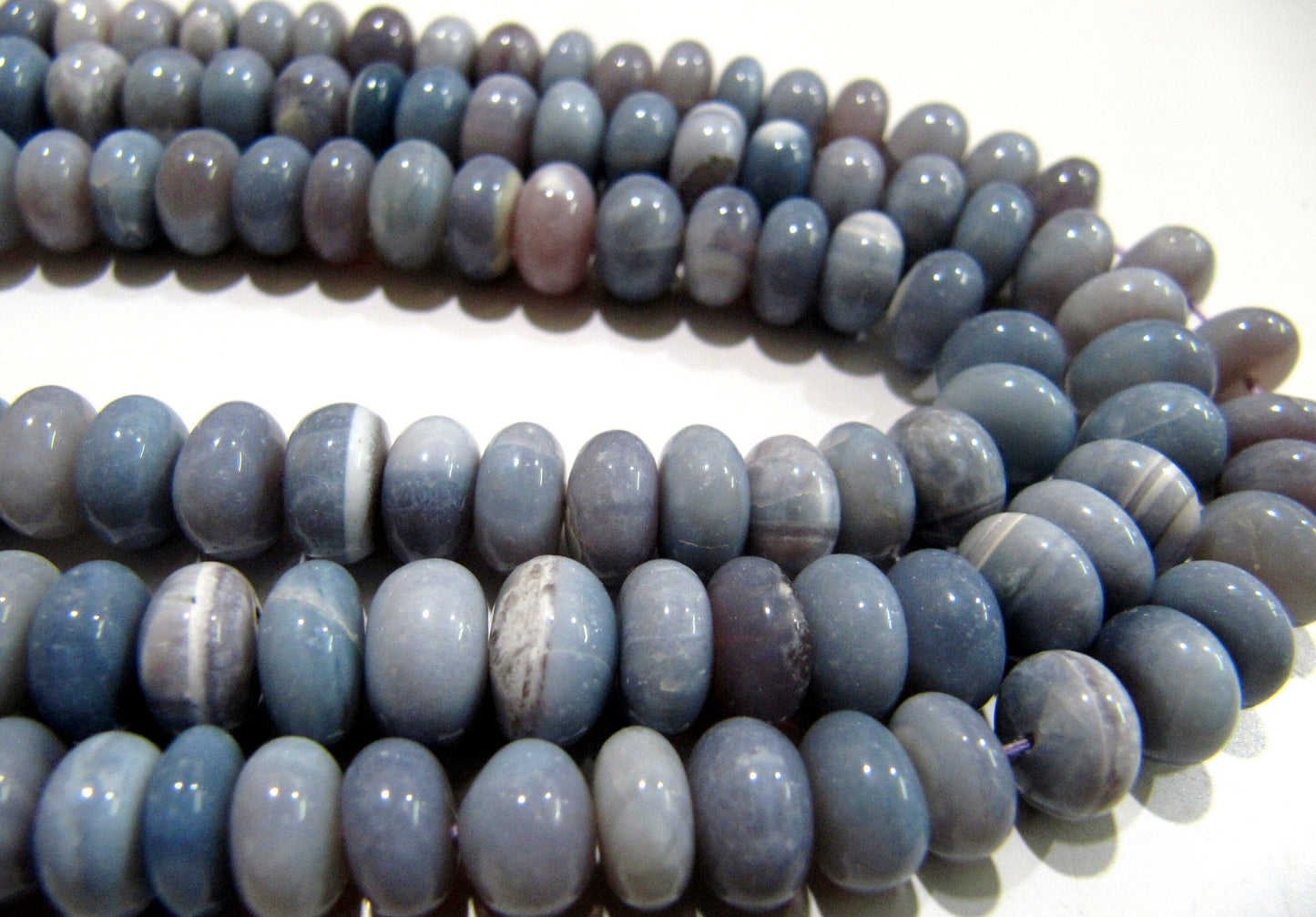 Natural Purple Opal Rondelle Plain Smooth Beads 8 to 9mm best Quality Beads Strand 8 inches Long Jewelry making gemstone Wholesale Prices