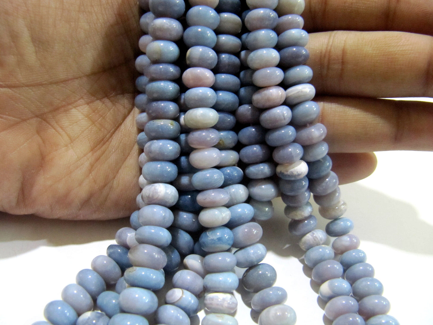 Natural Purple Opal Rondelle Plain Smooth Beads 8 to 9mm best Quality Beads Strand 8 inches Long Jewelry making gemstone Wholesale Prices