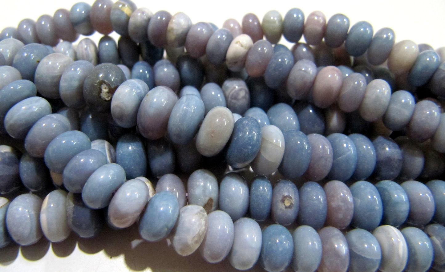 Natural Purple Opal Rondelle Plain Smooth Beads 8 to 9mm best Quality Beads Strand 8 inches Long Jewelry making gemstone Wholesale Prices