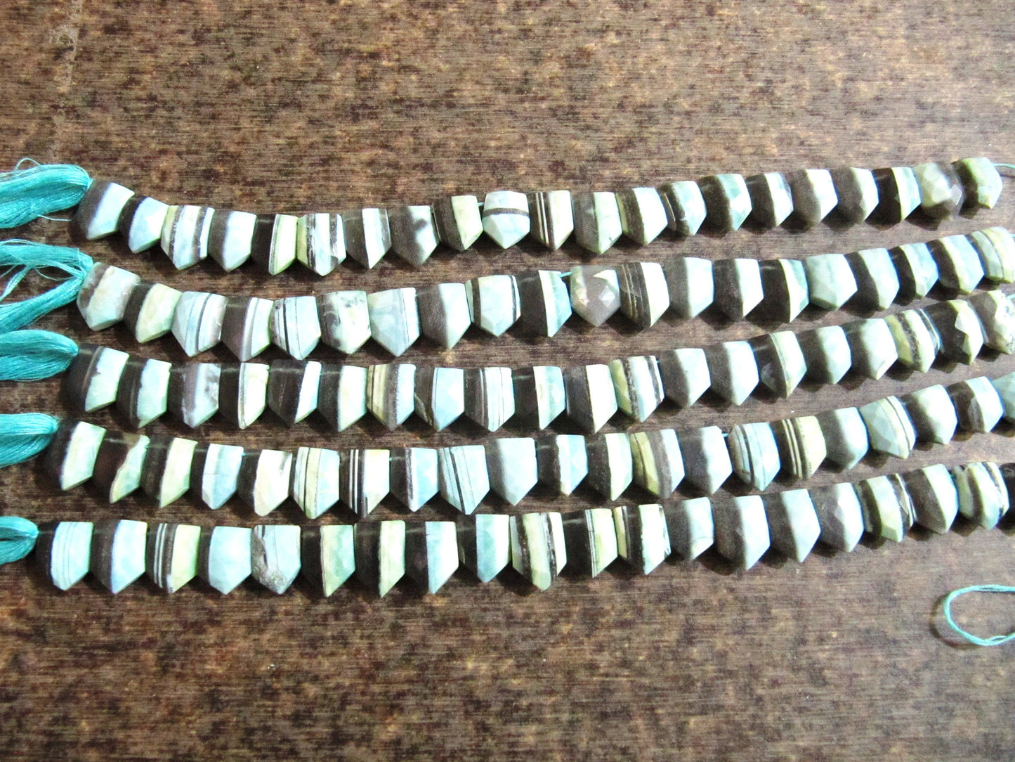 Natural Boulder Opal Bullet arrowhead Shape Briolette, Beads Size 9x12 To 10x14mm Strand 8 Inch long.Sold Per strand
